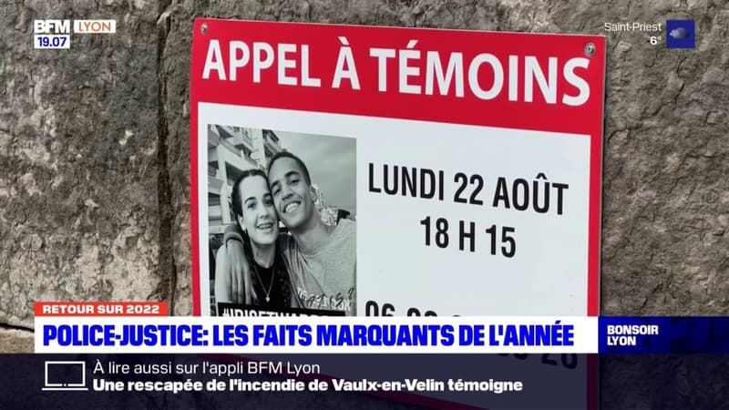 Police-justice: les faits marquants de l'année