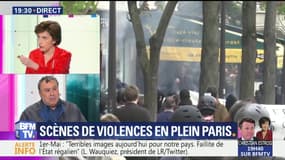 Paris: des scènes de violence ont eu lieu en marge du défilé du 1er-Mai