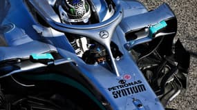 La Mercedes de Valtteri Bottas, le 21 février 2020