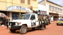 Un véhicule des Nations Unies dans Bangui en décembre dernier