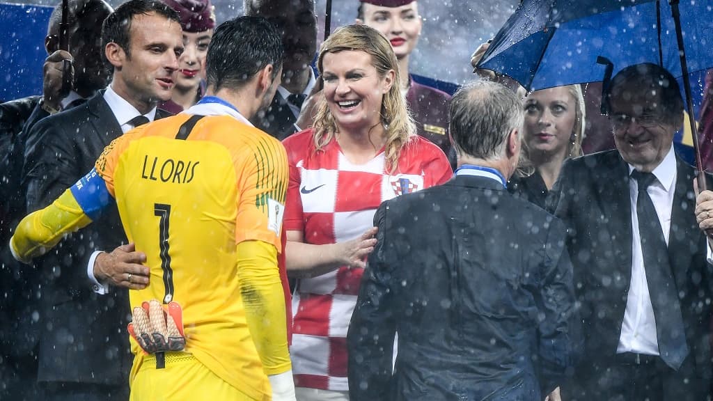 Le protocole après la finale