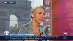 Elisabeth Borne parle de la prime mobilité face à Jean-Jacques Bourdin