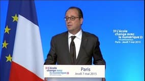 Numérique à l’école: Hollande annonce 1 milliard d’euros et 4.000 emplois