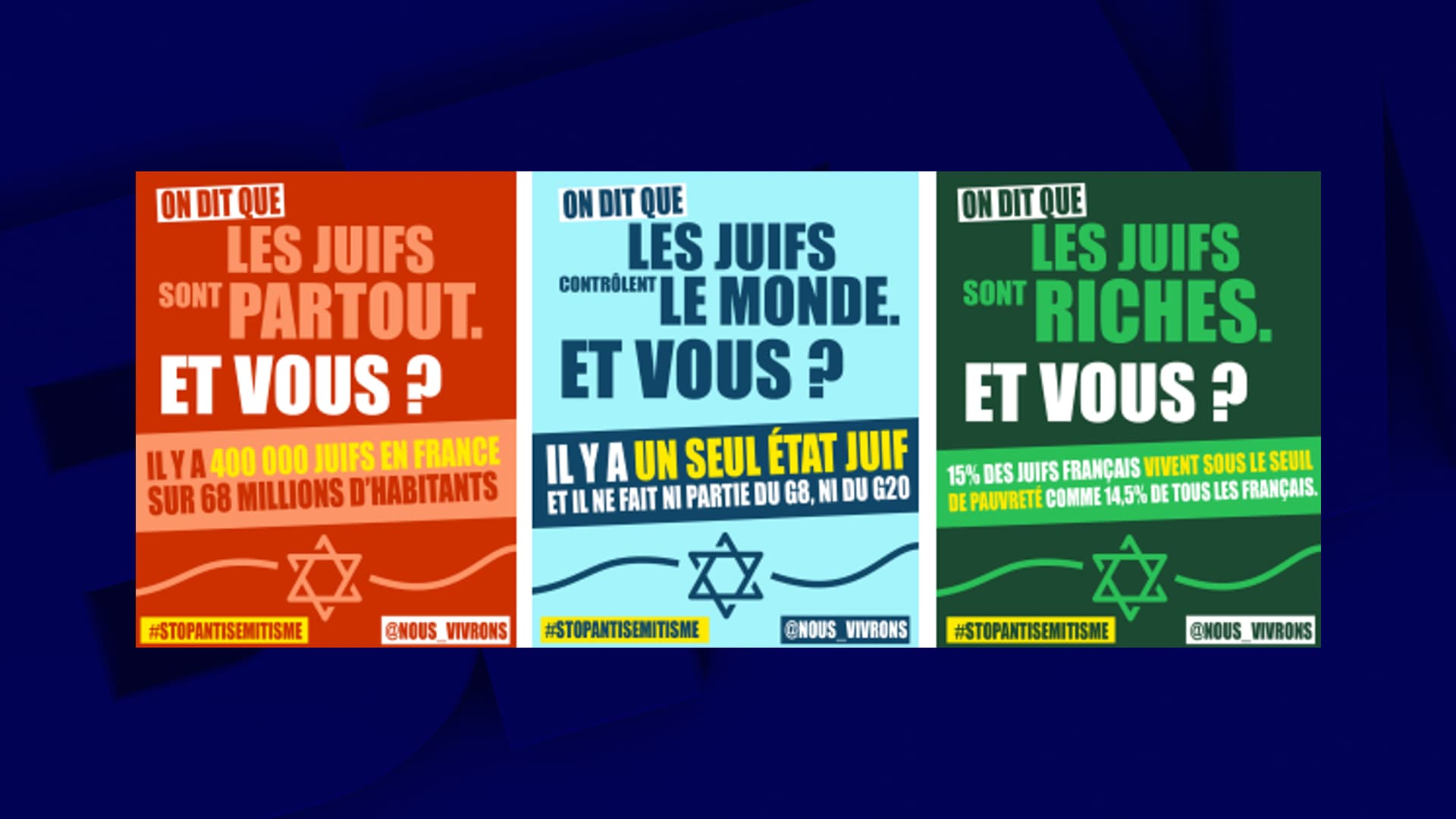 On Dit Que Les Juifs Sont Riches Un Collectif Lance Une Campagne Pour D Noncer Les