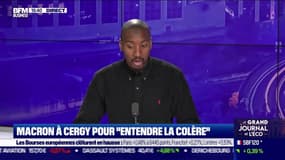 Macron à Cergy pour "entendre la colère" - 27/04