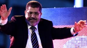 Mohamed Morsi, président egyptien, chef du Parti de la Liberté et de la Justice, vitrine des Frères Musulmans.