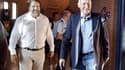 Serge Simon et Bernard Laporte