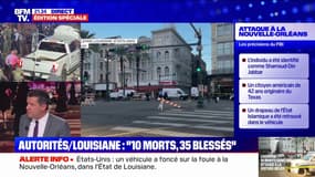 Attaque à la Nouvelle-Orléans: des explosifs ont été posés par trois hommes et une femme, selon l'agence de presse AP