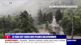 Alpes-Maritimes: "Plus de 200 interventions en cours", environ "8000 clients privés d'électricité", selon la préfecture