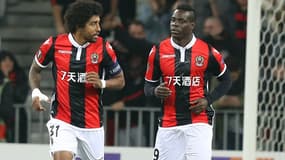 Dante et Mario Balotelli