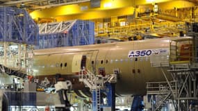 Airbus craint d'éventuelles charges sur son A350 en 2014.