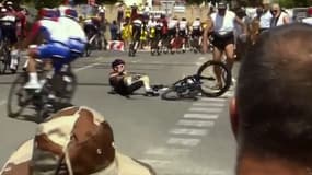 Geraint Thomas a chuté sur la 16e étape du Tour de France