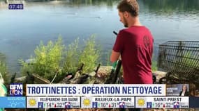 Opération nettoyage dans le Rhône: 109 trottinettes repêchées par des plongeurs à Lyon