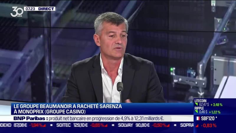 Jérôme Drianno (Beaumanoir) : Le groupe Beaumanoir a racheté Sarenza à Monoprix - 03/11