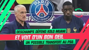 Mercato / PSG : Deschamps défend Kolo Muani après sa grève (et voir d’un bon œil un possible transfert)