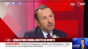 "Nous allons reprendre à zéro les discussions avec les pays d'origine": Sébastien Chenu (RN) évoque les OQTF