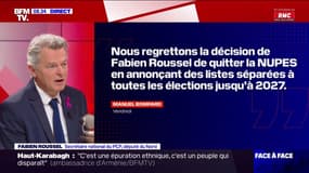 Roussel viré de la Nupes? "Ça montre bien les méthodes pratiquées par le chef de La France insoumise"