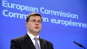 Le commissaire européen chargé de l'euro, Valdis Dombrovskis est attendu lundi à Athènes.