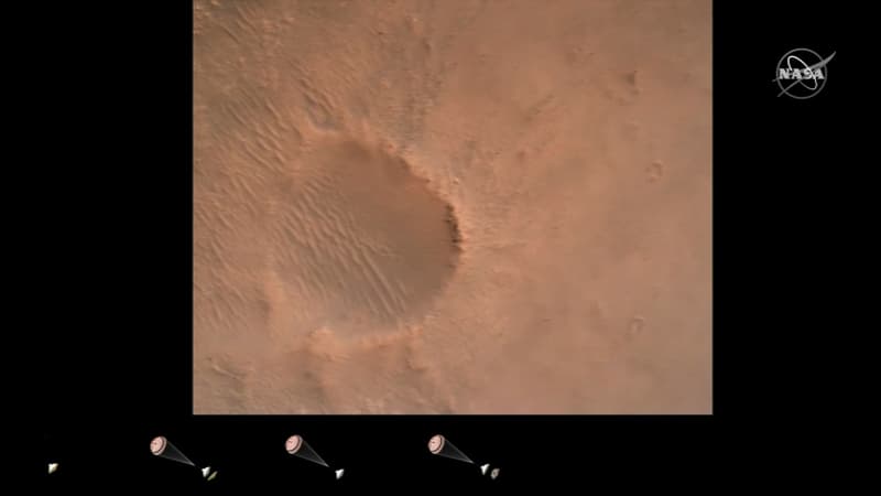 La Nasa dévoile pour la première fois du son de Mars et des images enregistrées par Perseverance