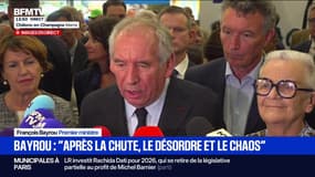 Crise politique: " Les français voient très bien la gravité du problème" affirme François Bayrou