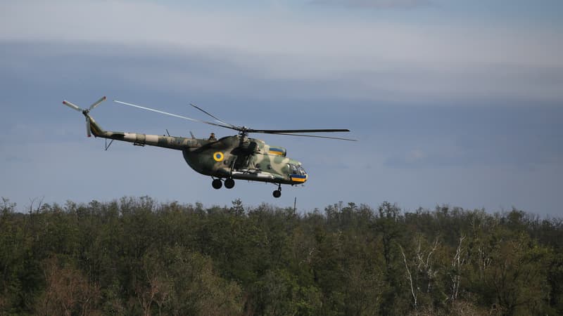 Hélicoptère en Ukraine. (Photo d'illustration)