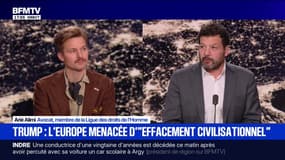 "Effacement civilisationnel": l'échange tendu entre Arié Alimi, avocat, et Nicolas Conquer (Républicains Overseas France) sur les propos de Donald Trump