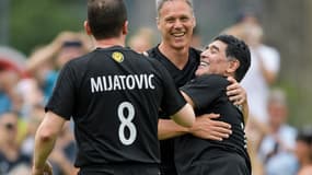 Van Basten et Maradona