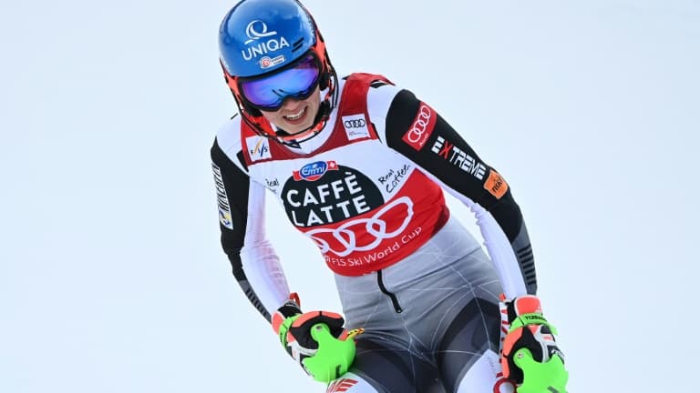 La Slovaque Petra Vlhova victorieuse du slalom de Lenzerheide, en Suisse, le 20 mars 2021