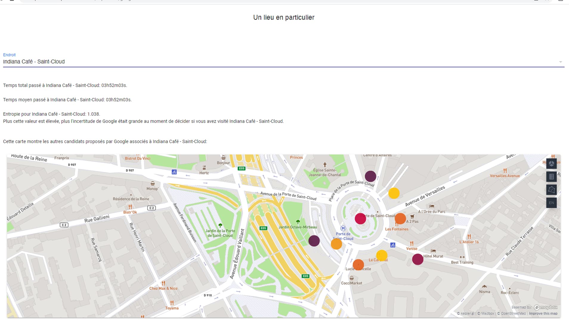 Google est celui qui récolte les données les plus précises Google est celui qui récolte les données les plus précises