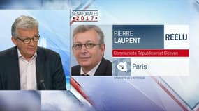  "Nos candidats ont été capables de rassembler ", déclare Pierre Laurent, réélu sénateur de Paris 