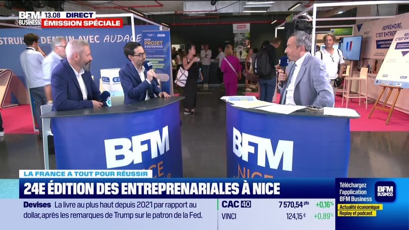 La France a tout pour réussir : 24e édition des Entreprenariales à Nice - Jeudi 26 juin