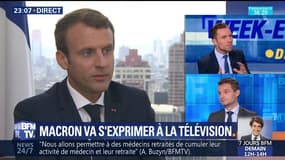 Grand oral télévisé de Macron: un changement de communication ?