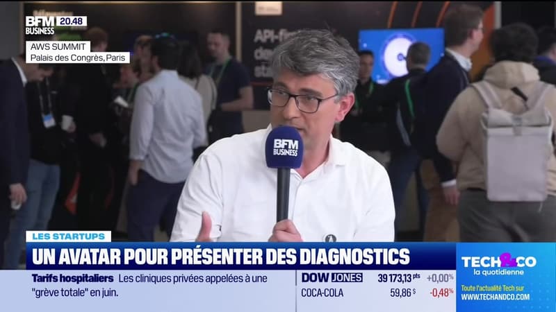 François Dupoteau (Magentine Healthcare) : Un avatar pour présenter des diagnostics - 03/04