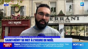 Saint-Rémy-de-Provence: les devantures du centre-ville déjà décorées pour Noël