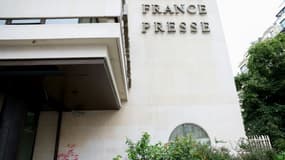 Ssiège de l'Agence France Presse à Paris, le 20 juin 2024