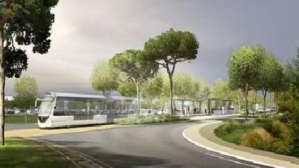 Les travaux du futur "Tram'bus" s'achèveront en juin 2012