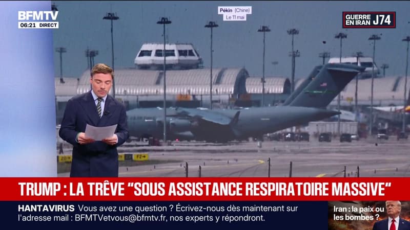 Guerre au Moyen-Orient: Donald Trump estime que la trêve avec l'Iran est "sous assistance respiratoire"