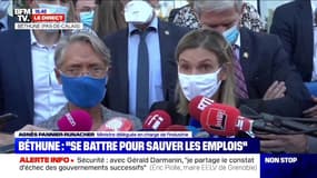 Bridgestone: "La direction prête à ouvrir des scénarios alternatifs" à une fermeture, selon Agnès Pannier-Runacher