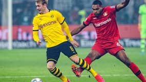 Brandt en duel avec Tah lors de Leverkusen-Dortmund