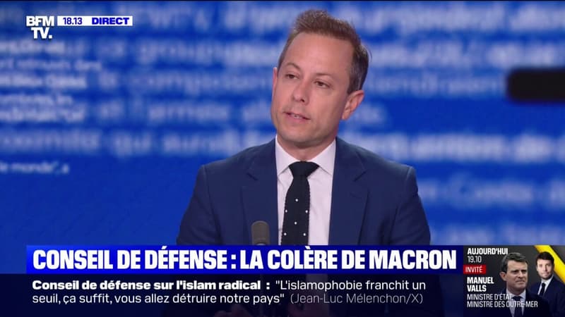 Conseil de défense: Emmanuel Macron n'est 