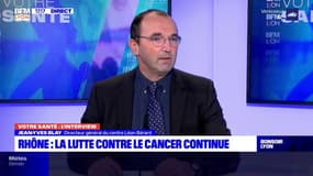 Rhône: Jean-Yves Blay, directeur général du centre Léon Bérard, évoque la lutte du cancer pendant la crise sanitaire 
