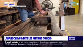 Haut-Rhin: les métiers du bois mis à l'honneur à Labaroche