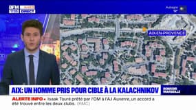 Aix-en-Provence: un homme échappe à une fusillade