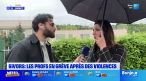 Givors: des professeurs en grève face aux violences 