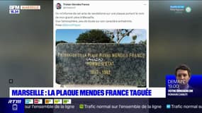 Marseille: une plaque au nom de Pierre Mendès France vandalisée