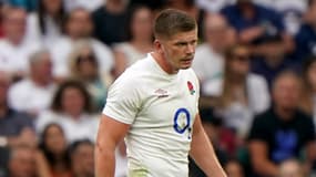Owen Farell lors d'Angleterre-Galles, le 12 août 2023