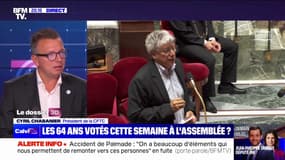 Retraites: Cyril Chabanier (CFTC) souhaite qu'il y ait un vote sur l'article 7 pour que "chacun prenne ses responsabilités"