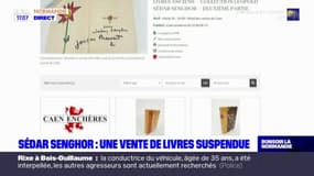 Caen: une vente de livres appartenant à Sédar Senghor suspendue
