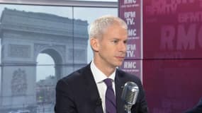 Le ministre de la Culture, Franck Riester, sur BFMTV-RMC, le 29 novembre 2019.