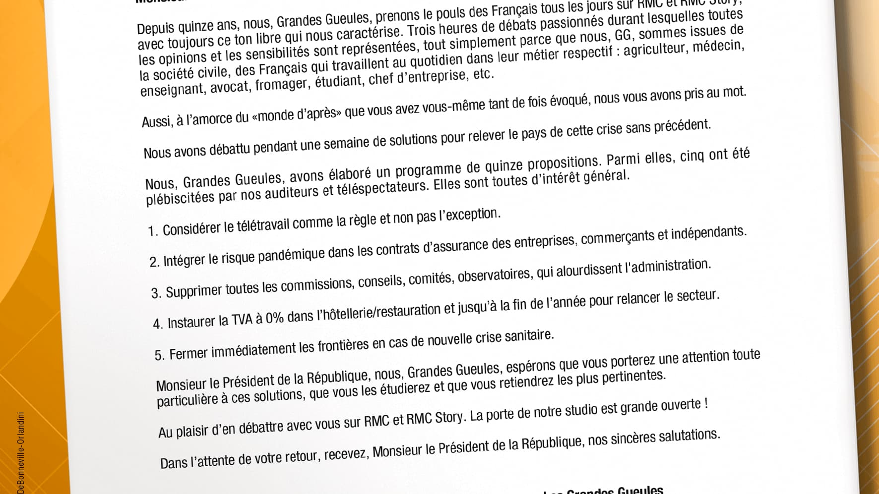 "La France d’après: le programme des "Grandes Gueules": leurs solutions pour relancer la France "La France d’après: le programme des "Grandes Gueules": leurs solutions pour relancer la France